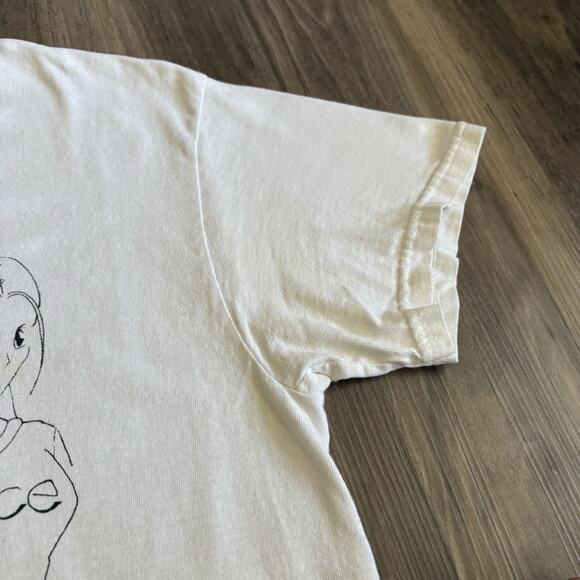 Vintage Anime T-Shirt Men's Size S White Sugar Spice Rare - Picture 4 of 6